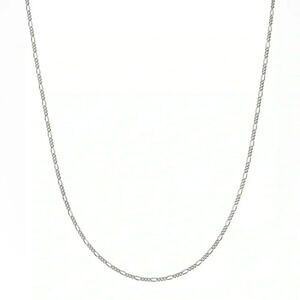 24in. Designer 925 Figaro Link Chain